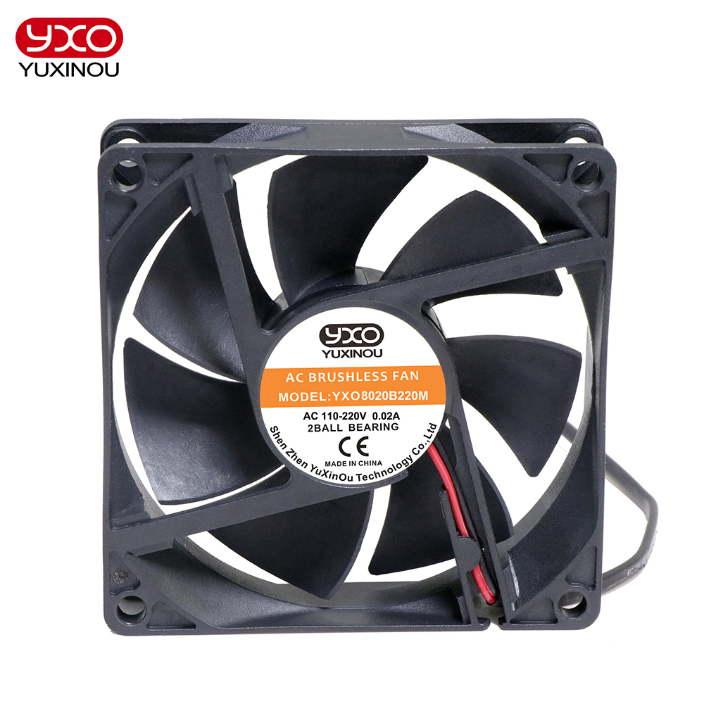 Aquarium Light - 1ชิ้น110 AC-220V LED พลังสูง LED ฮีทซิงค์พัดลม80x80x20mm