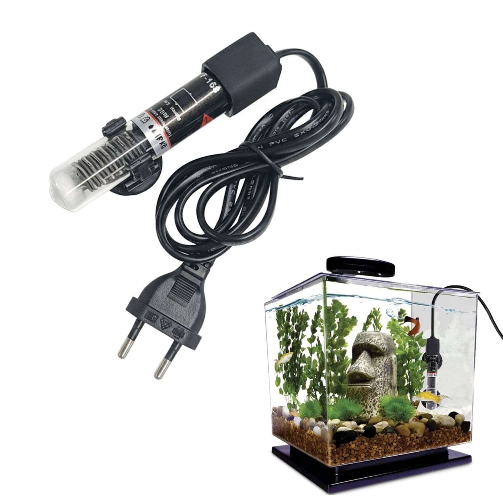 Fish Tank Heater - MINI Aquarium เครื่องทําความร้อน Submersible Fish TANK