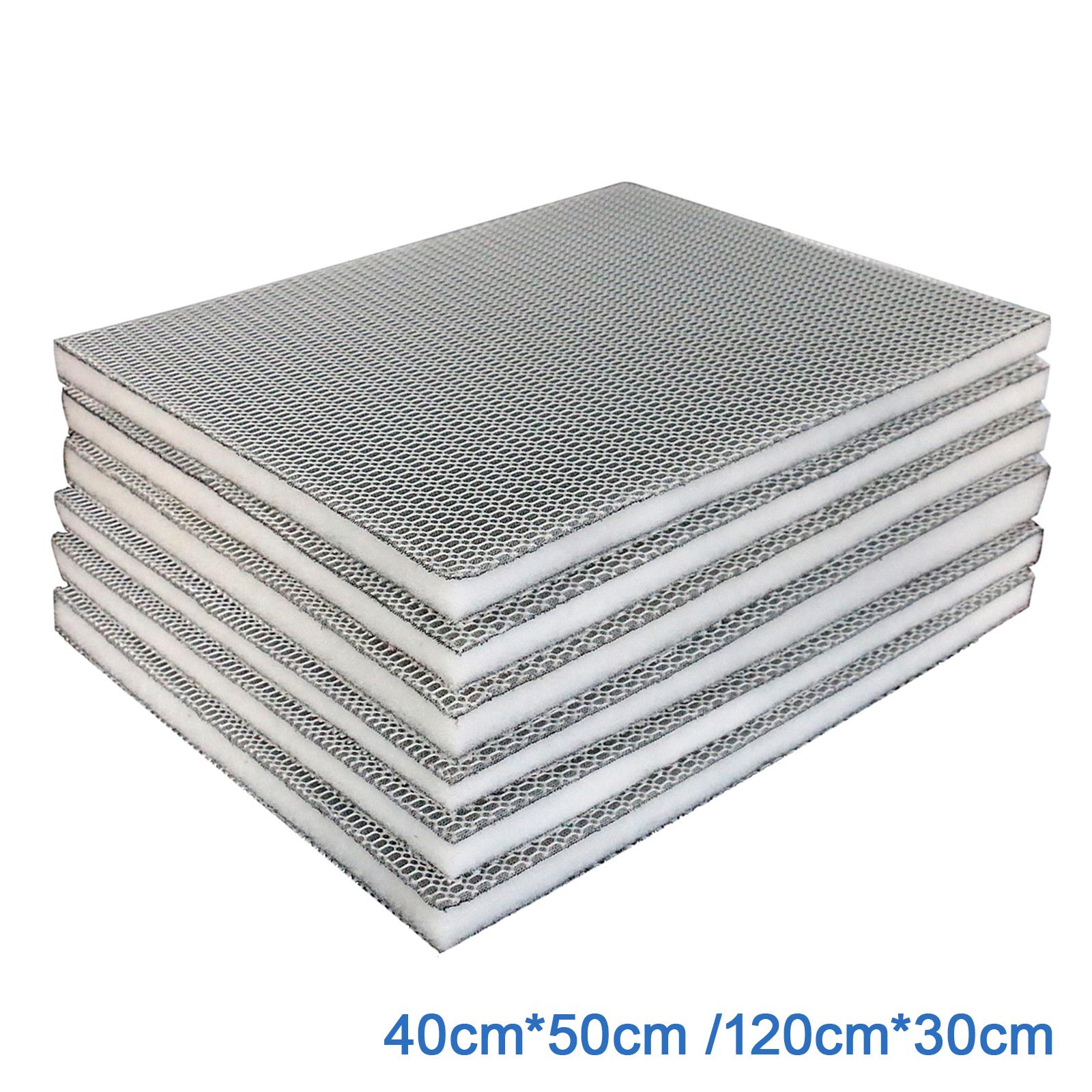 Fish Tank Filter - แผ่นกรองตู้ปลาแบบใช้ซ้ำได้ ทำจากผ้าฝ้าย รูปทรงรังผึ้ง สำหรับกรองชีวภาพในตู้ปลา ทั้งน้ำจืดและน้ำเค็ม รวมถึงอุปกรณ์สำหรับบ่อปลา