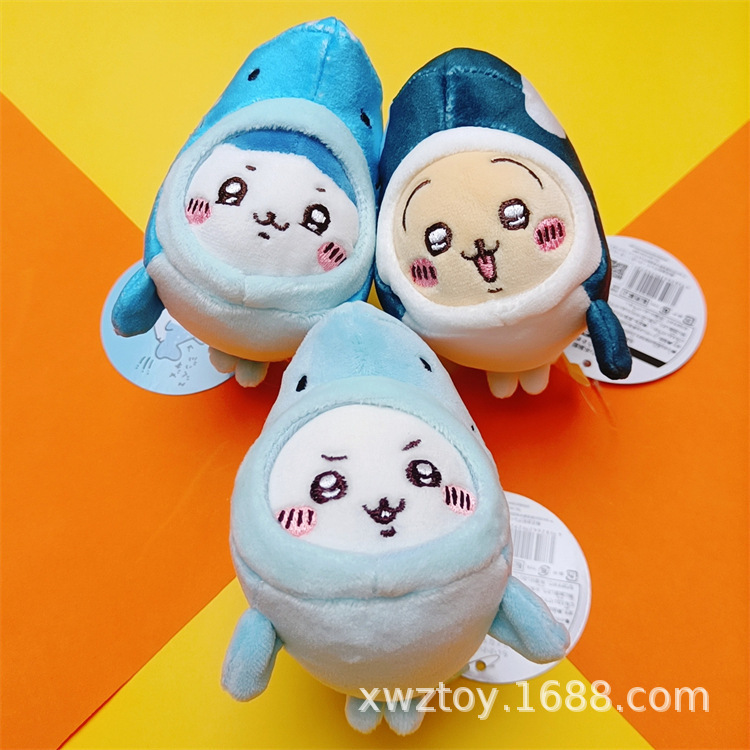 Aquarium Decor - พวงกุญแจตุ๊กตาปลาวาฬออร์กา ชิอิคาวะ อควาเรียม ของขวัญตกแต่งกระเป๋าสำหรับเด็กผู้หญิง