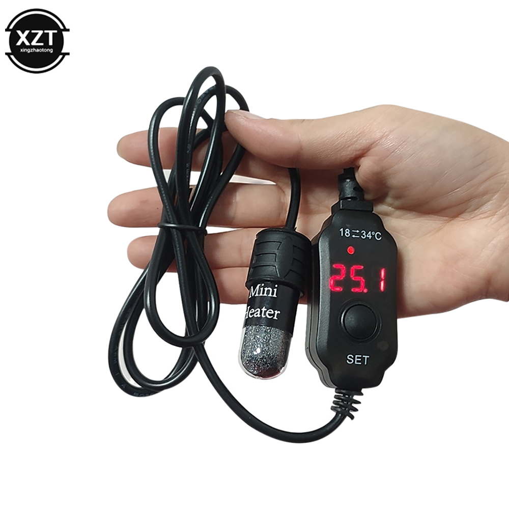 Mini USB ชาร์จ Aquarium เครื่อ - Fish Tank Heater บทวิจารณ์และราคา
