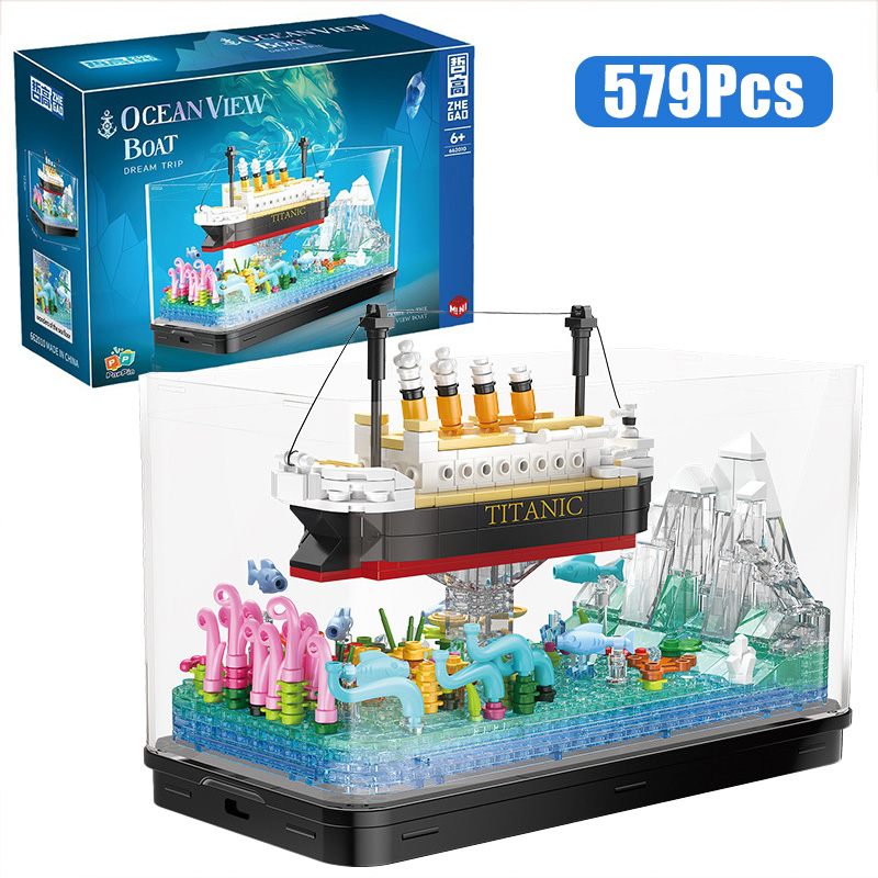 Moc เรือไททานิคเรือโจรสลัดพร้อ - Aquarium Fish Keeping บทวิจารณ์และราคา