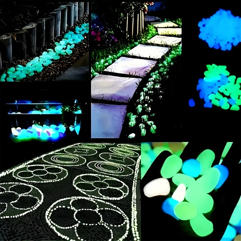 100 ชิ้น หินเรซิ่นเรืองแสงในที - Aquarium Plants บทวิจารณ์และราคา