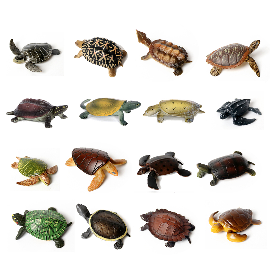 โมเดลเต่าทะเลขนาดเล็กเหมือนจริ - Aquarium Decor บทวิจารณ์และราคา